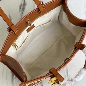 Louis Vuitton M57707 M57723 OnTheGo MM Tote Bag Tan product view 8