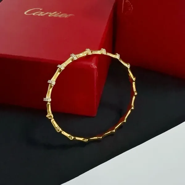 Cartier Gold-Tone Elongated-Link Chain Bracelet product view 6