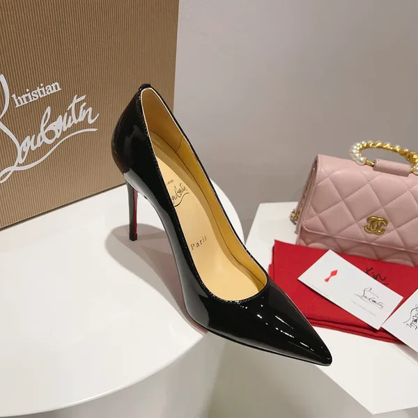 Christian Louboutin Kate Patent Pumps Black - 85 or 100 mm product view 5