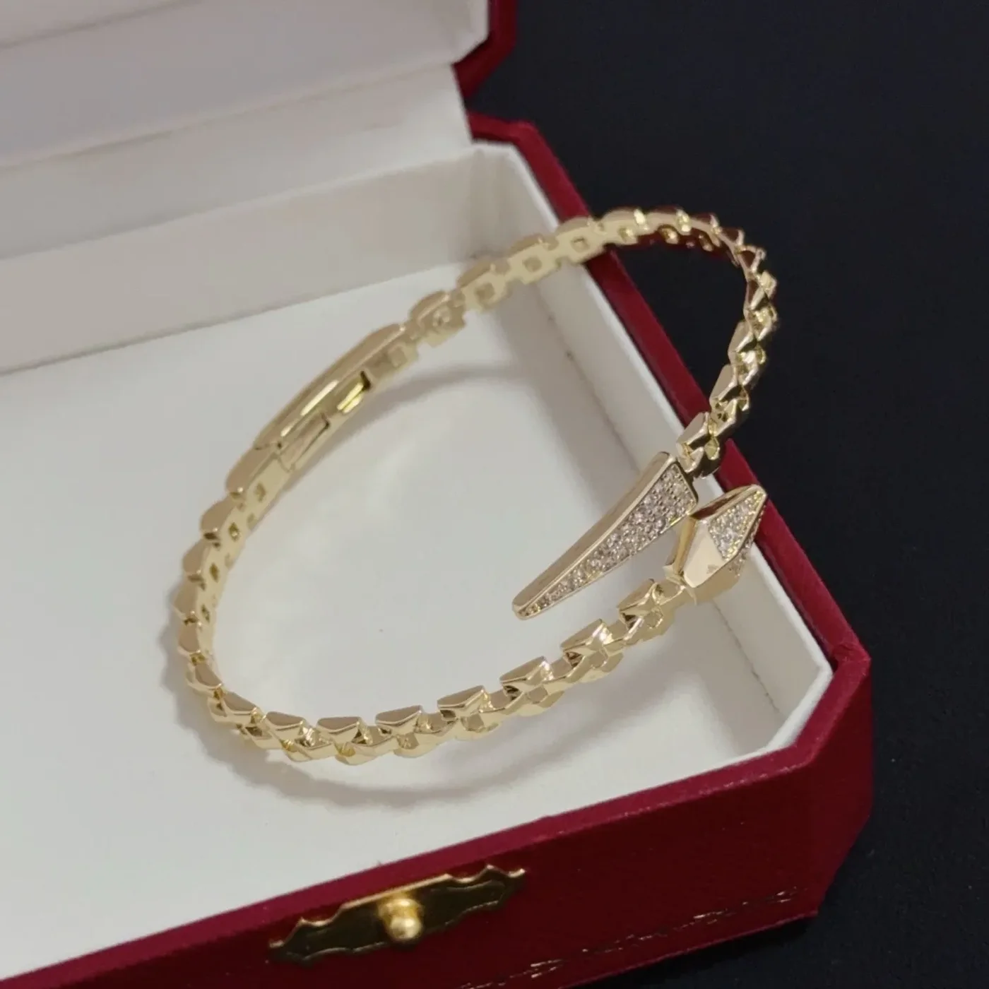 Cartier Gold-Tone Multi-Point Chain-Link Bangle product view 5
