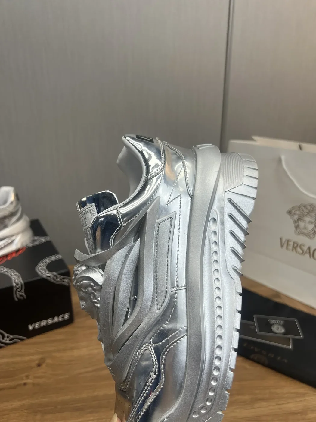 Versace Silver Sneakers product view 8