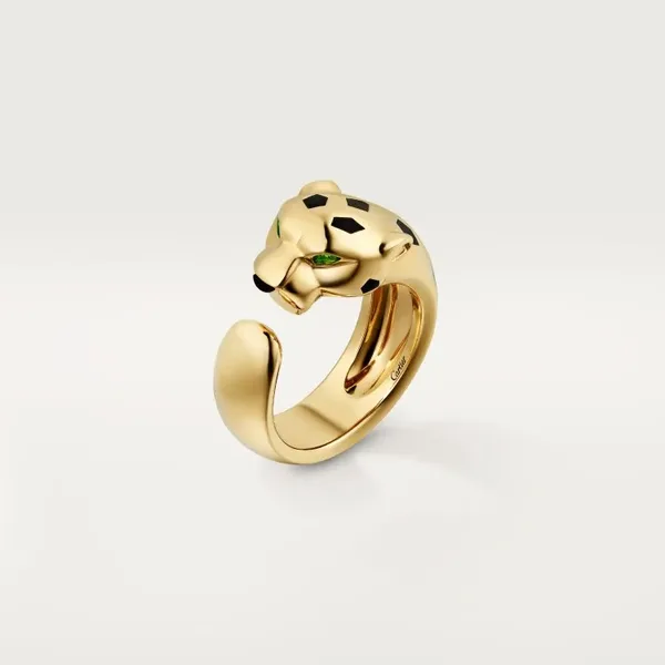 Cartier Panthere Gold-Tone Spotted Panther Open Ring product photo