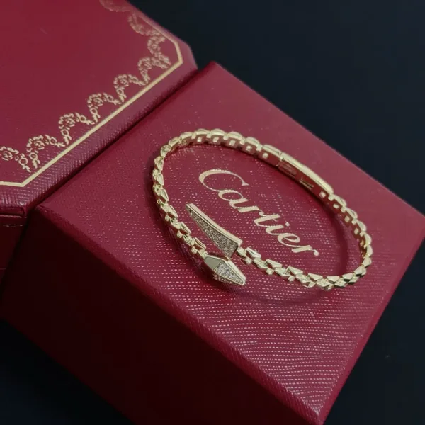 Cartier Gold-Tone Multi-Point Chain-Link Bangle product view 7