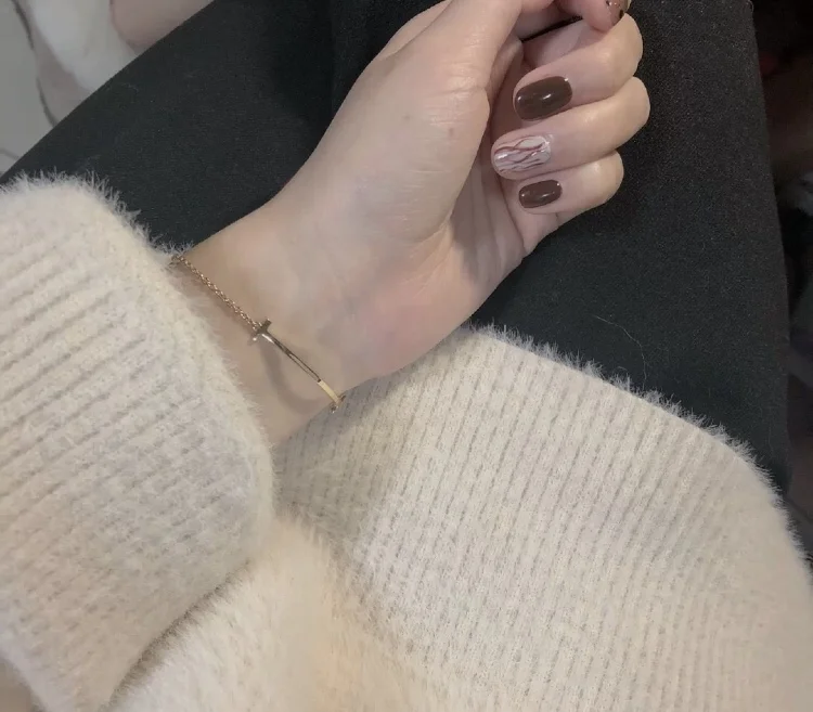 Tiffany  Co. Smooth T Wire Bracelet Silver-Tone product view 1