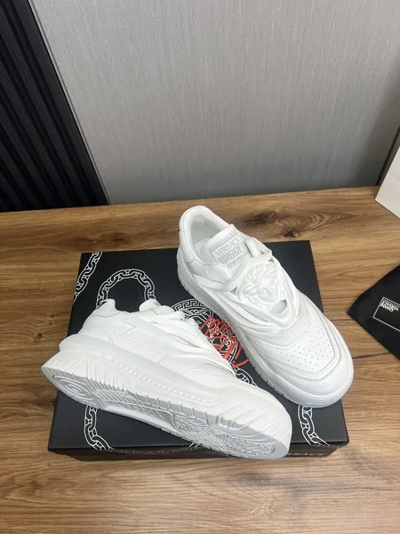 Versace Leather Sneakers White product view 5