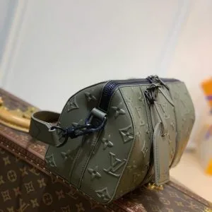 Louis Vuitton M57955 City Keepall Bag Green product view 3