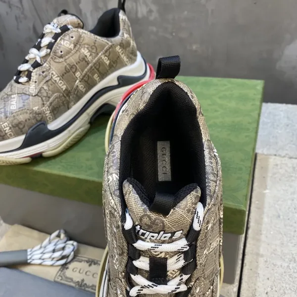 Gucci x Balenciaga Triple S Beige Sneakers product view 6