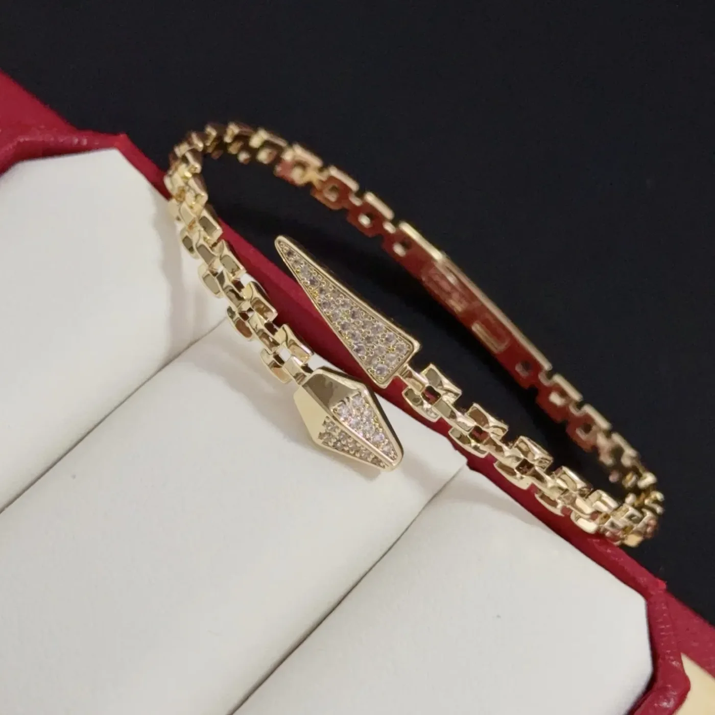 Cartier Gold-Tone Multi-Point Chain-Link Bangle product view 6