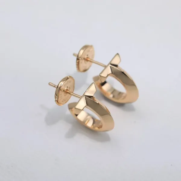 Tiffany  Co. T1 Hoop Earrings Rose-Tone product photo