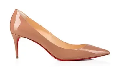 Christian Louboutin Kate 70 Patent Pumps Nude Pink product view 1