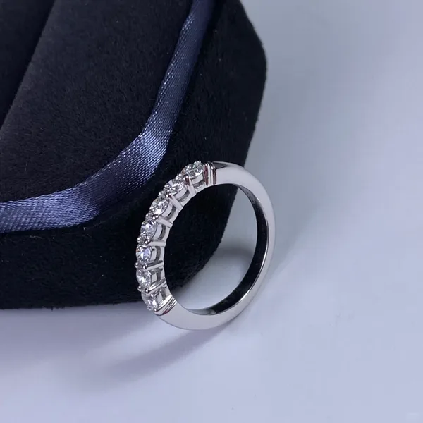 Tiffany  Co. Forever Seven-Stone-Effect Band Ring Silver-Tone product photo