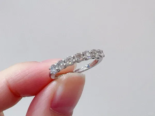 Tiffany  Co. Forever Seven-Stone-Effect Band Ring Silver-Tone product view 9