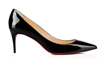 Christian Louboutin Kate 70 Patent Pumps Black product view 1