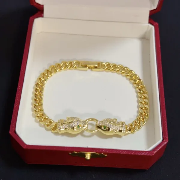 Cartier Panthere Gold-Tone Double Panther Chain Bracelet product view 3