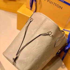 Louis Vuitton M45686 Neverfull MM M45685 Bag Embossed Cowhide Leather product view 3