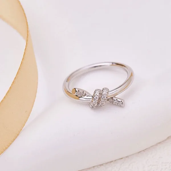 Tiffany  Co. Knot Ring Silver-Tone product view 2