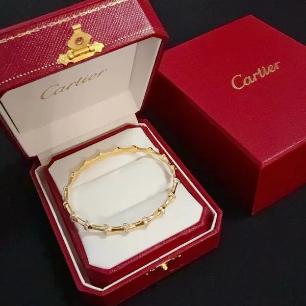 Cartier Gold-Tone Elongated-Link Chain Bracelet product photo