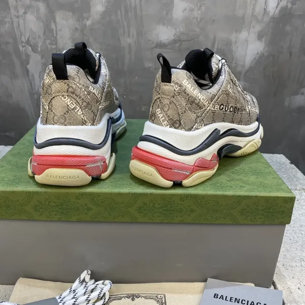 Gucci x Balenciaga Triple S Beige Sneakers product view 7