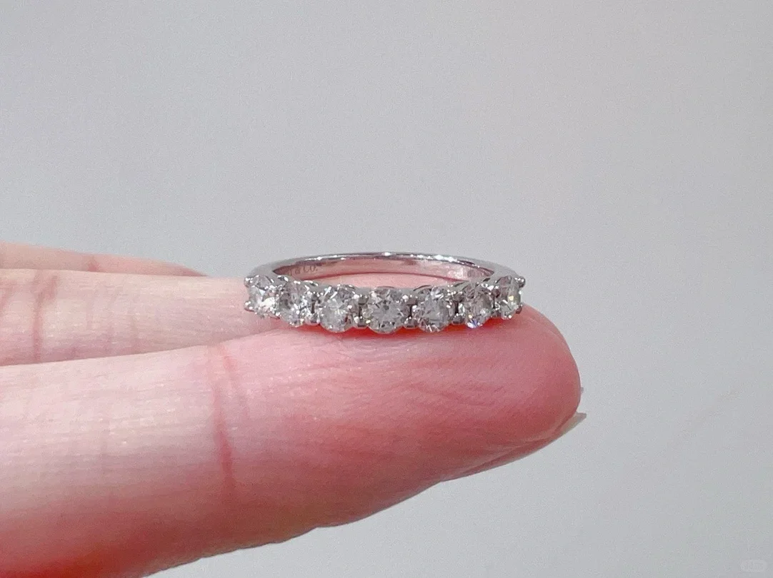 Tiffany  Co. Forever Seven-Stone-Effect Band Ring Silver-Tone product view 8