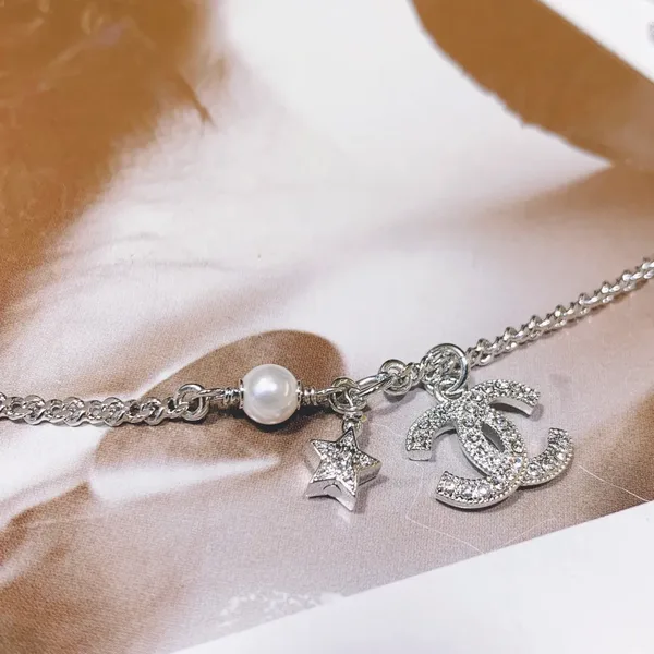 Chanel Star CC Chain Bracelet Silver-Tone product view 3