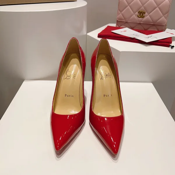 Christian Louboutin Kate Patent Pumps Red product view 3