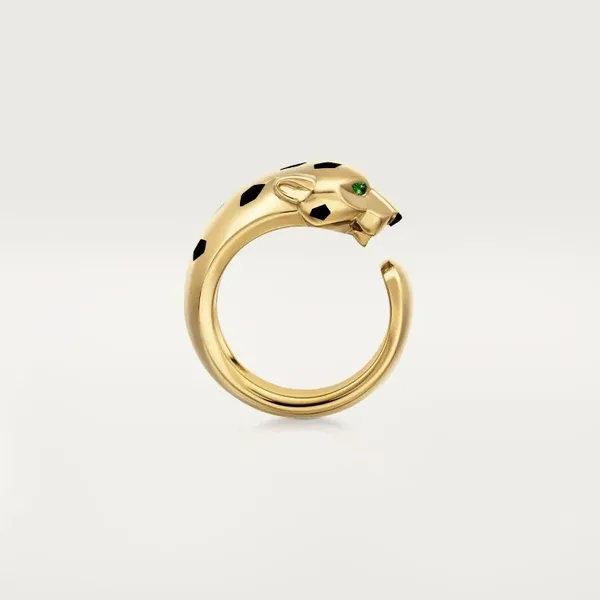 Cartier Panthere Gold-Tone Spotted Panther Open Ring product view 3