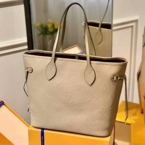 Louis Vuitton M45686 Neverfull MM M45685 Bag Embossed Cowhide Leather product view 1