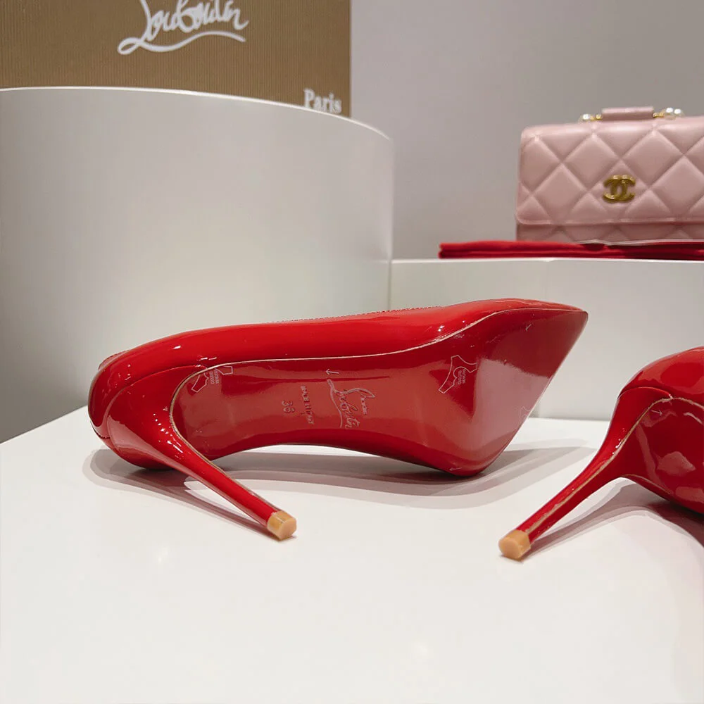 Christian Louboutin Kate Patent Pumps Red product view 7