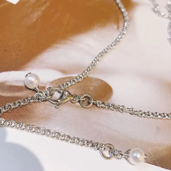 Chanel Star CC Chain Bracelet Silver-Tone product view 5