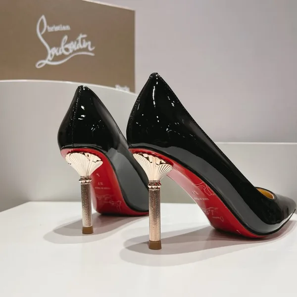 Christian Louboutin Scepter 85 Patent Pumps Black product view 8