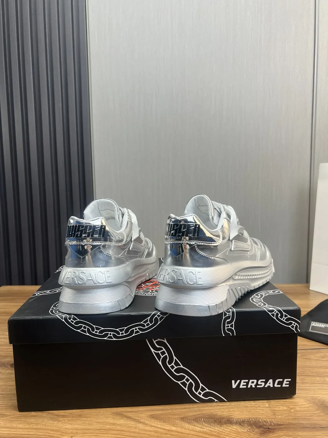 Versace Silver Sneakers product view 5
