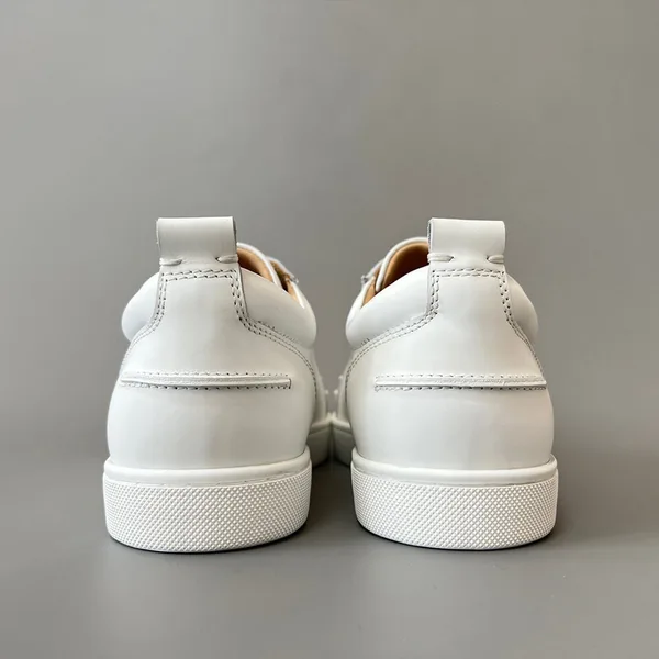 Christian Louboutin Louis Junior Spikes Sneakers White product view 8