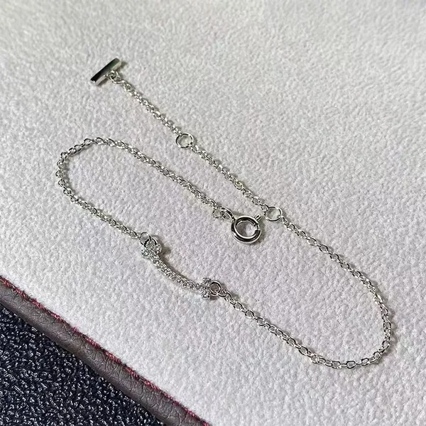 Tiffany  Co. T Smile Chain Bracelet Silver-Tone product photo
