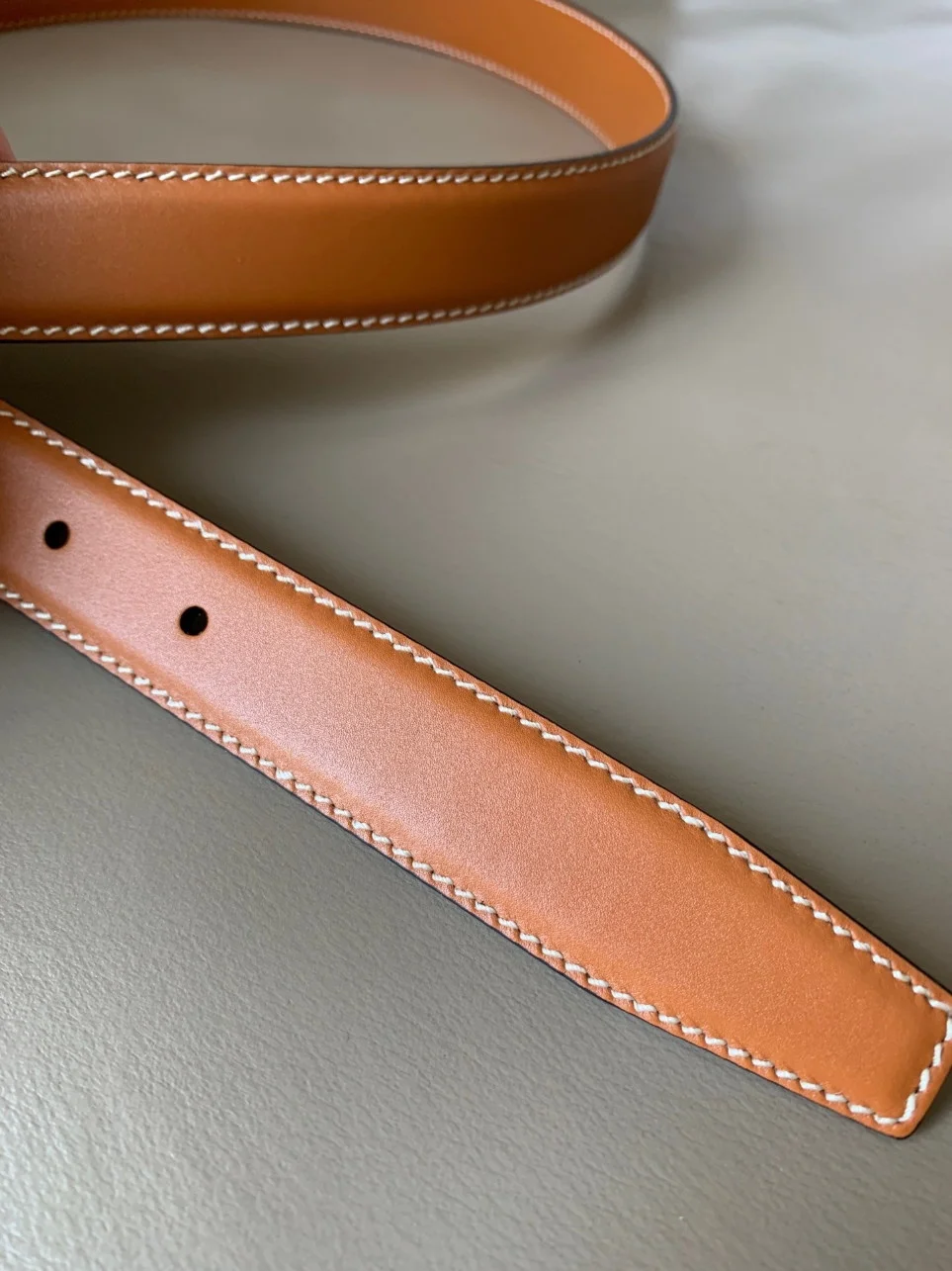 Celine Medium Cuir Triomphe Belt 25MM in Brown Calfskin product view 8